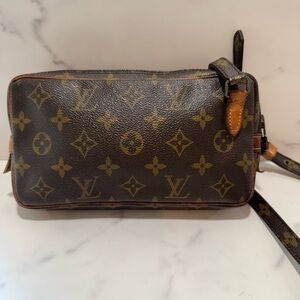 Louis Vuitton Vintage Marly Bandouliere Monogram Crossbody Bag
